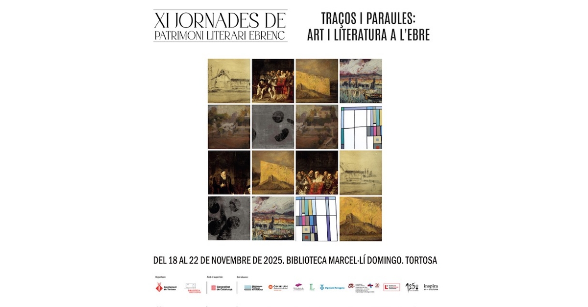 XI Jornades de Patrimoni Literari Ebrenc XI Jornades de Patrimoni Literari Ebrenc