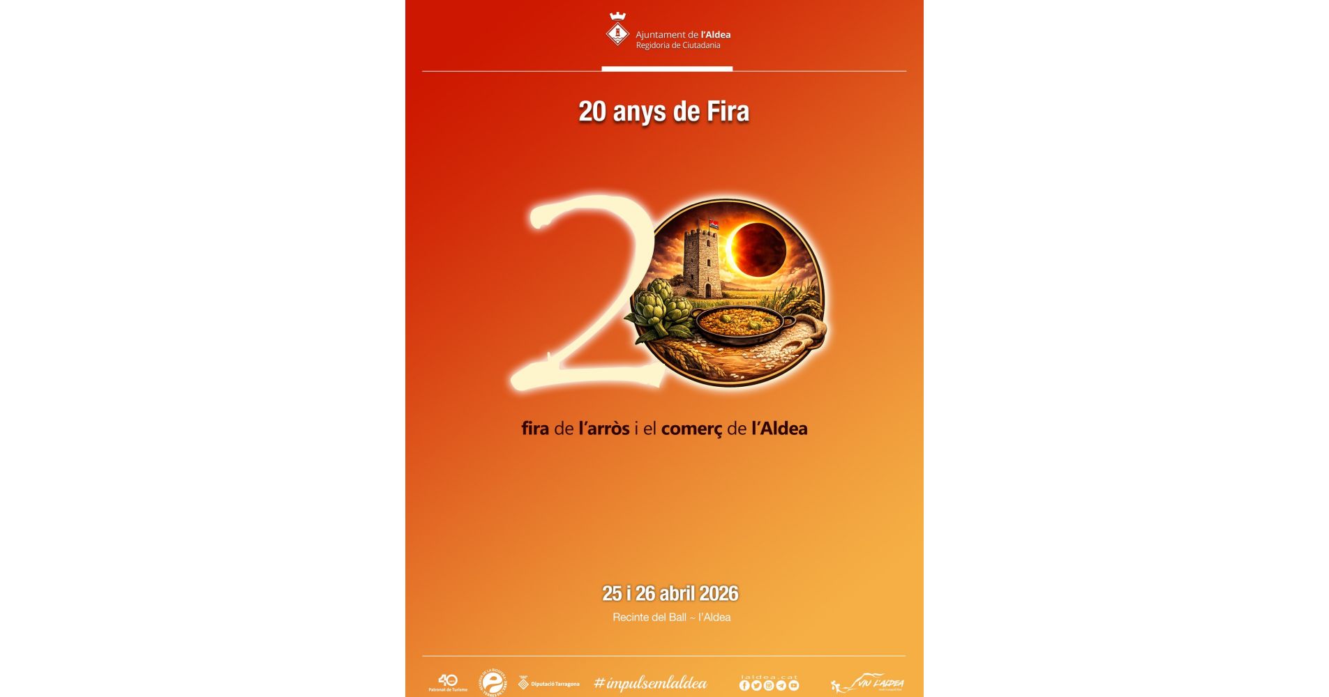 20a Fira de l’arròs i el comerç de l’Aldea 20a Fira de l’arròs i el comerç de l’Aldea