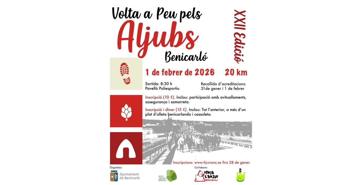 XXII Volta a peu pels Aljubs XXII Volta a peu pels Aljubs