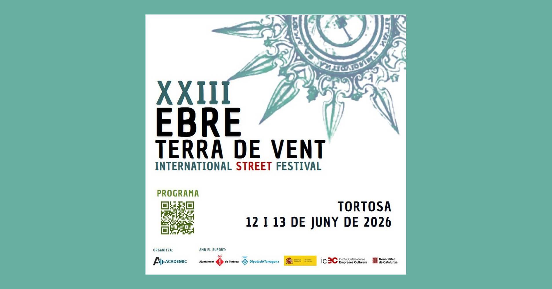 XXIII Ebre Terra de Vent. International Street Festival XXIII Ebre Terra de Vent. International Street Festival