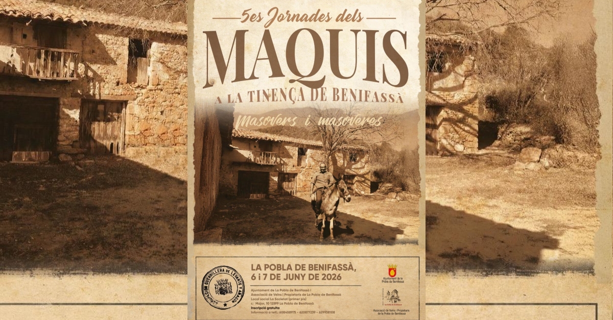 5es Jornades dels Maquis a la Tinença de Benifassà 5es Jornades dels Maquis a la Tinença de Benifassà