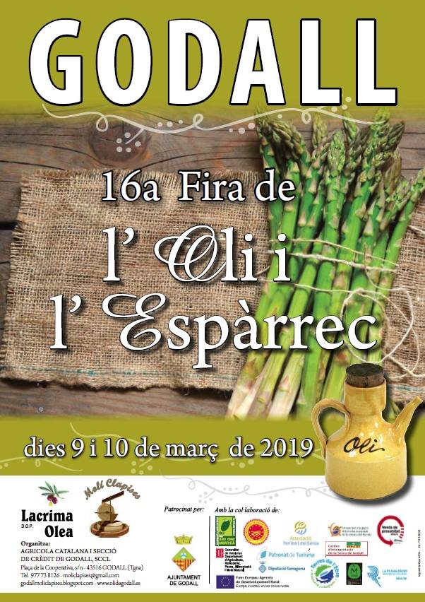 16a Fira l’Oli i l’Espàrrec de Godall 16a Fira l’Oli i l’Espàrrec de Godall