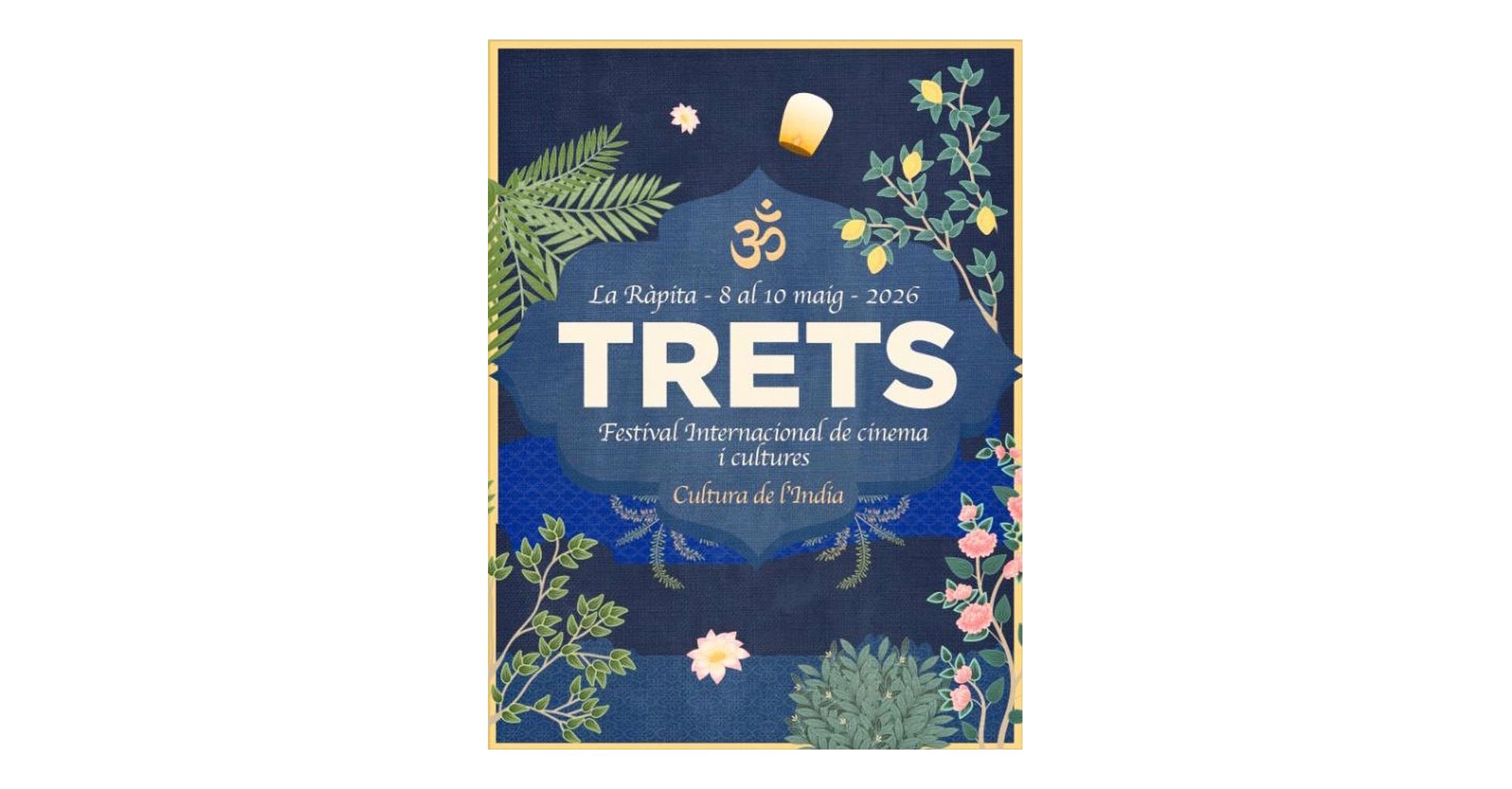 Trets. Festival internacional de cinema i cultures. L’Índia Trets. Festival internacional de cinema i cultures. L’Índia