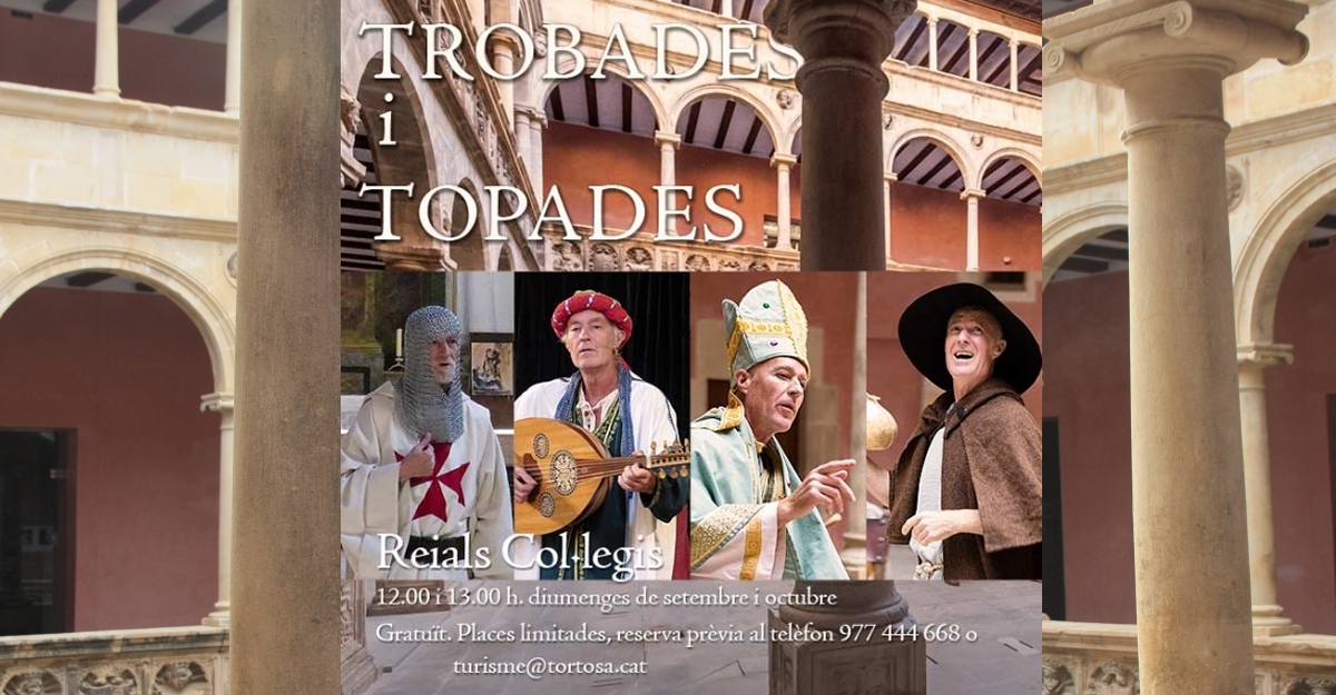 Les tres cultures inspiren una nova representació teatral que servirà per donar a conèixer els Reials Col·legis de Tortosa | EbreActiu.cat, revista digital d’oci actiu | Terres de l’Ebre ... Les tres cultures inspiren una nova representació teatral que servirà per donar a conèixer els Reials Col·legis de Tortosa | EbreActiu.cat, revista digital d’oci actiu | Terres de l’Ebre ...