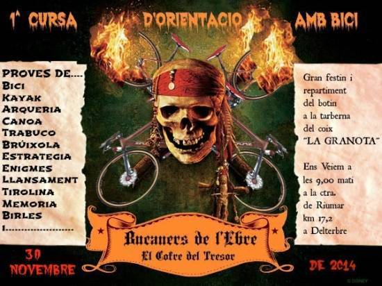 1r circuit dorientaci Terres de lEbre. Bucaners de lEbre, el cofre del tresor"