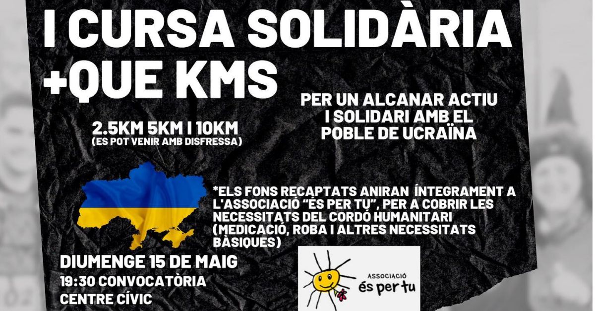 1a Carrera solidaria +QueKms