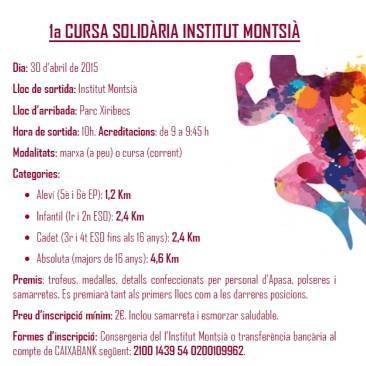 1a. Cursa solidria Institut Montsi