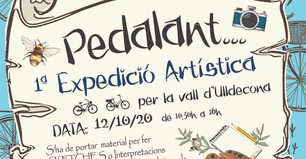 1a Expedici artstica pedalant per la vall dUlldecona