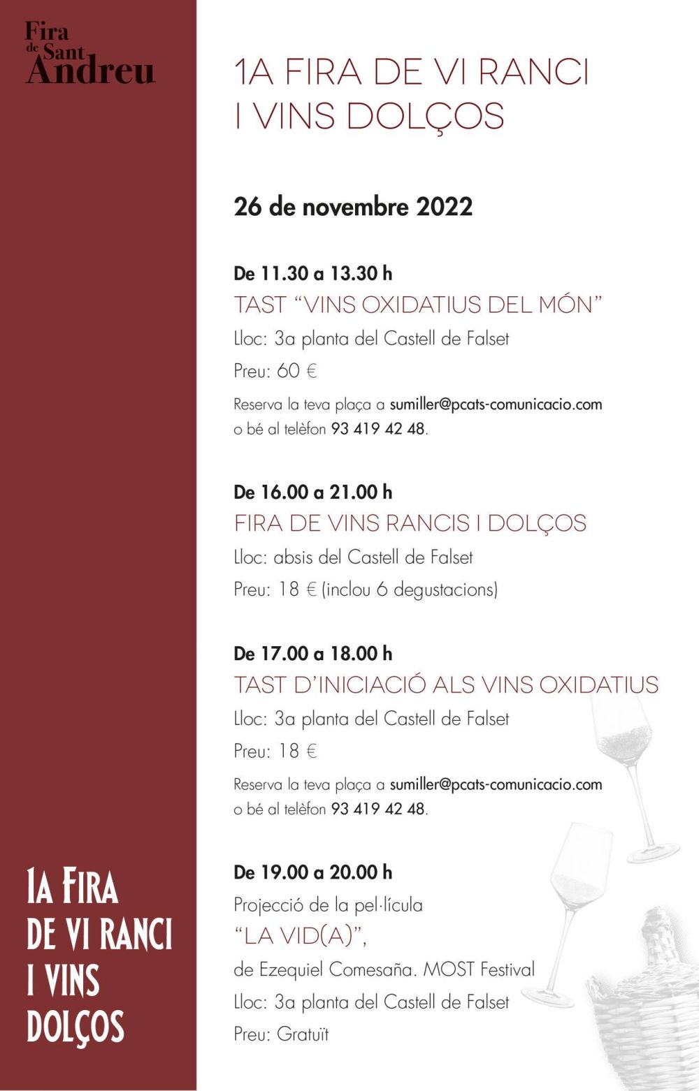 I Fira dels vins rancis i dolos