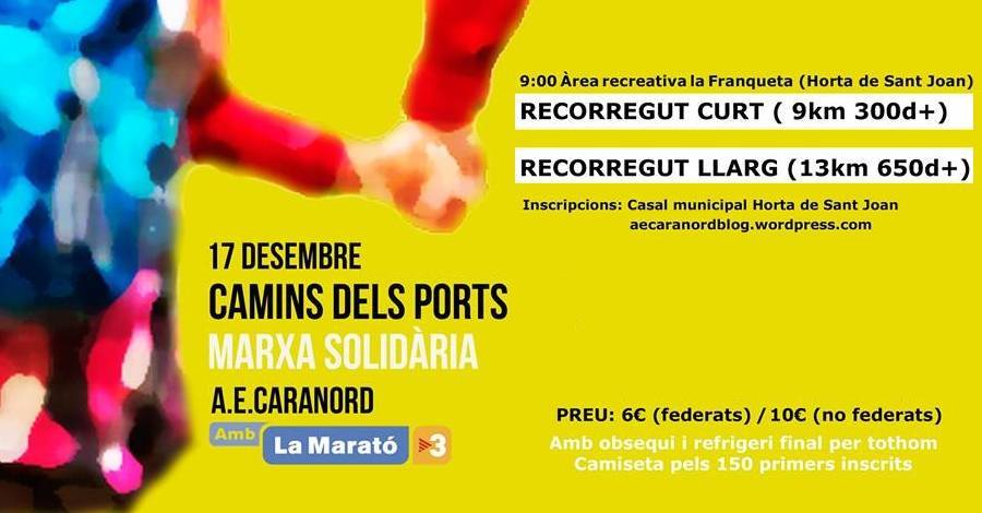 1a Marxa Solidria Camins dels Ports