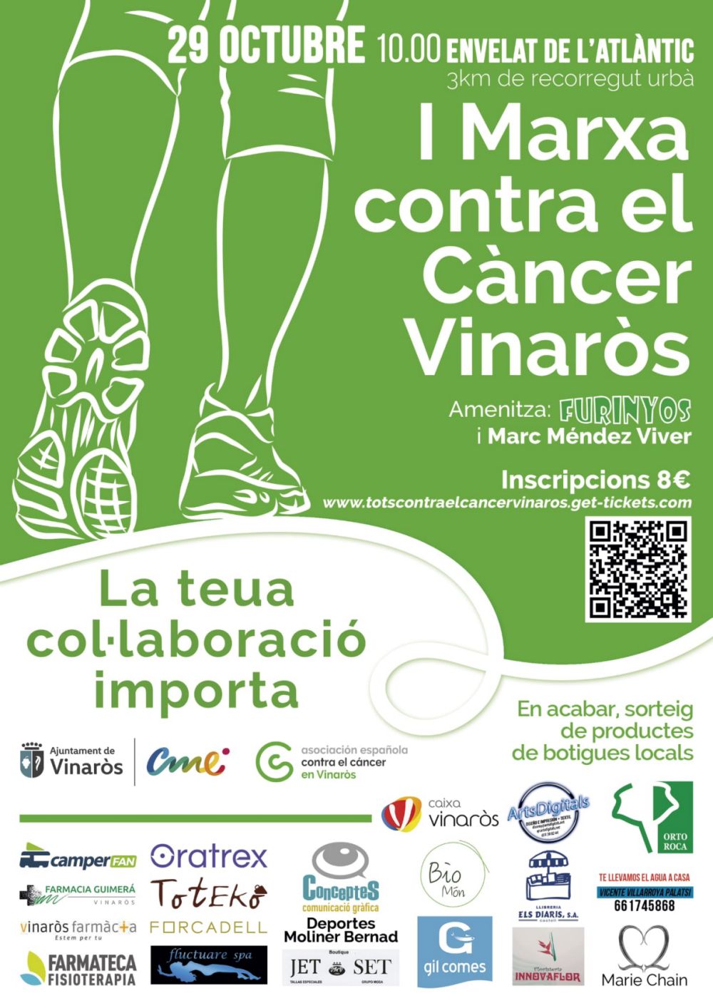 I Marxa contra el cncer Vinars