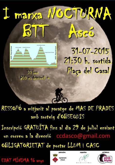 1a marxa nocturna BTT