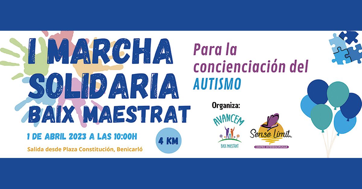 I Marcha solidaria para la concienciacin del autismo