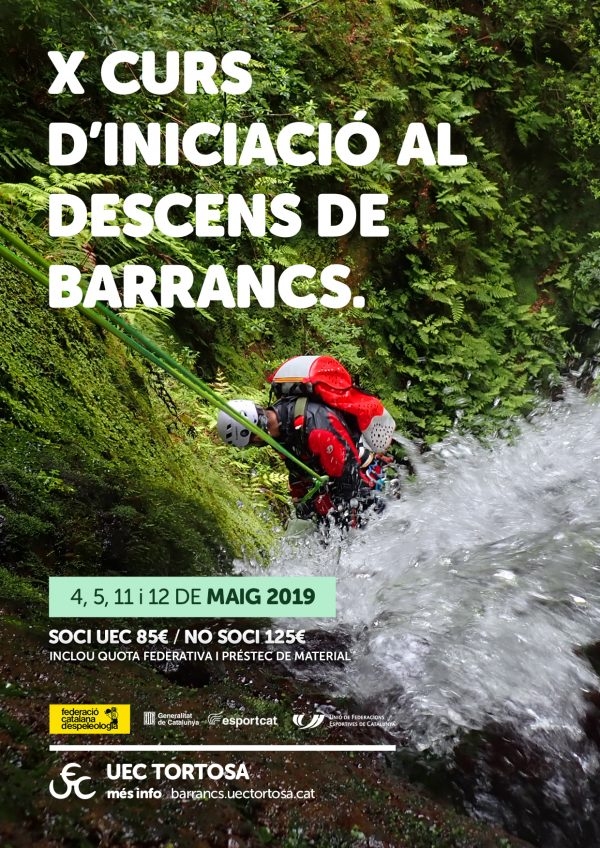 10 Curs diniciaci al descens de barrancs