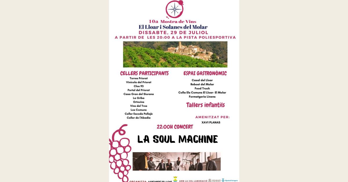 10a Mostra de Vins El Lloar i Solanes del Molar