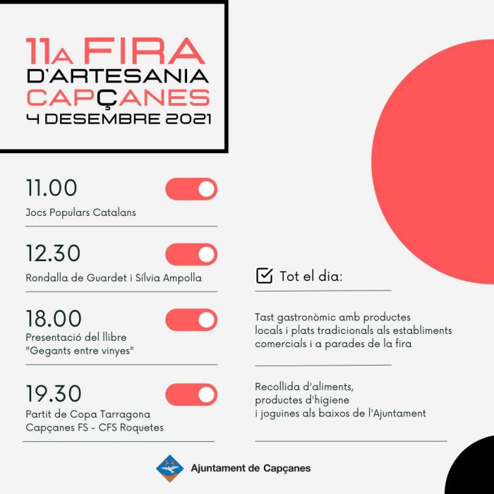 11a Fira dArtesania de Capanes