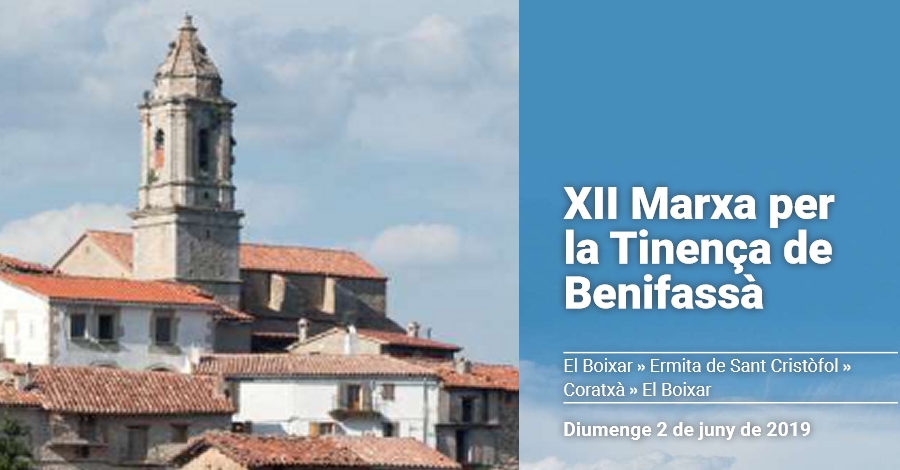 XII Marxa per la Tinena de Benifass