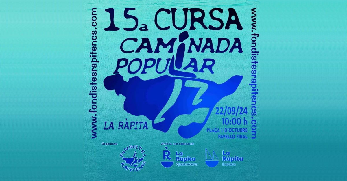 15a Cursa i Caminada popular de la Rpita