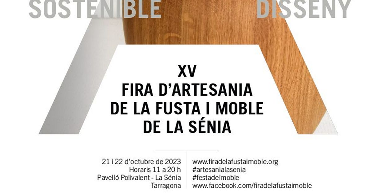 XV Fira dArtesania de la Fusta i Moble de la Snia