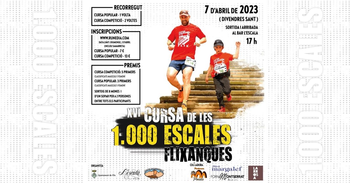 XVI Cursa de les 1.000 escales flixanques