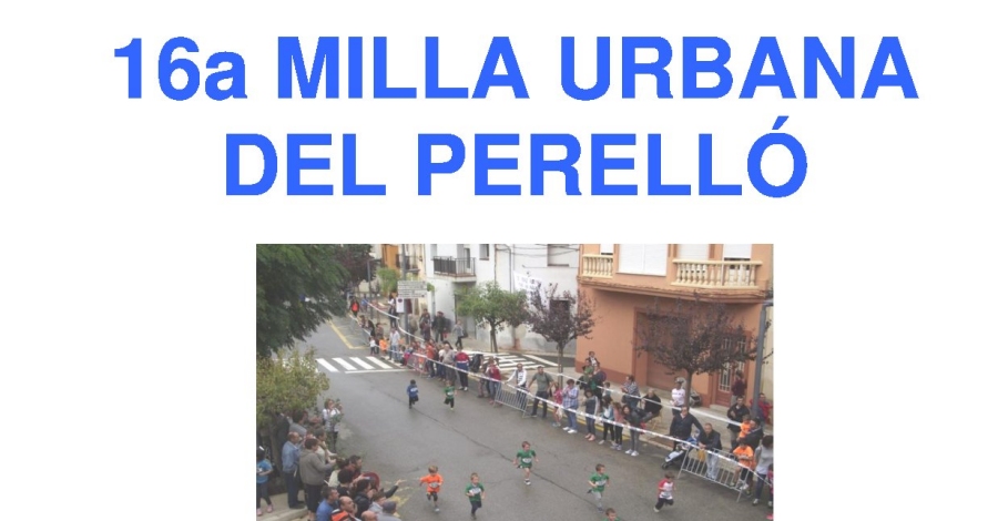 16a Milla Urbana del Perell