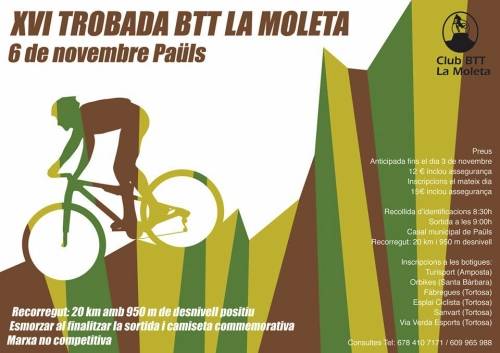 XVI Trobada BTT La Moleta