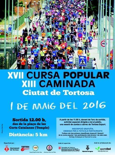 XVII Cursa Popular I XIII Caminada "Ciutat de Tortosa"