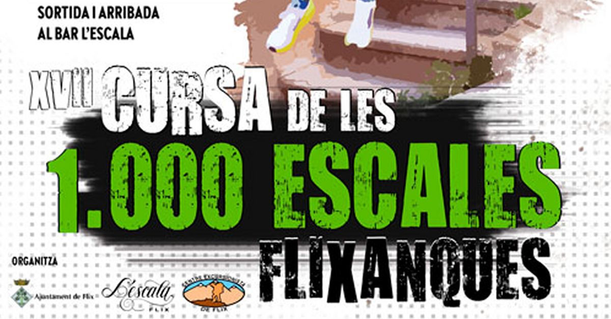 XVII Cursa de les 1.000 Escales Flixanques