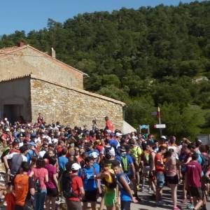 Prop de 1.000 participants a la 18a Travessia nocturna Fredes - Pals GR7