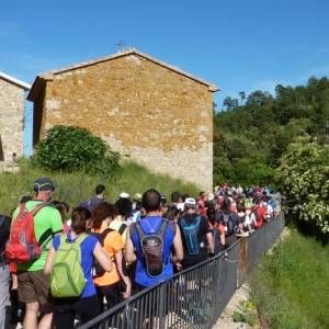 Prop de 1.000 participants a la 18a Travessia nocturna Fredes - Pals GR7