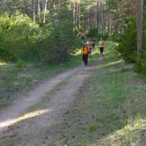 Prop de 1.000 participants a la 18a Travessia nocturna Fredes - Pals GR7