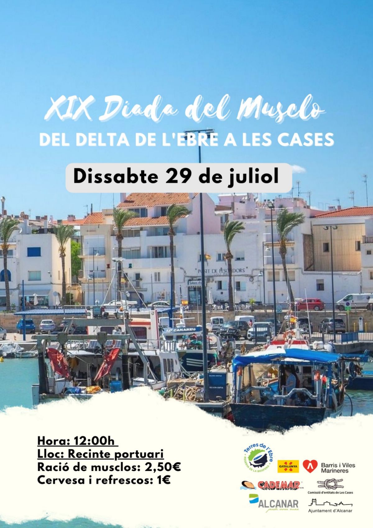 XIX Diada del Musclo del Delta de lEbre al Port de Les Cases