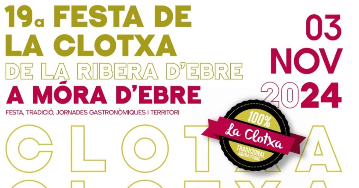 Lilla de Saur de Mra dEbre, lloc escollit per a celebrar la 19a Festa de la Clotxa de la Ribera dEbre