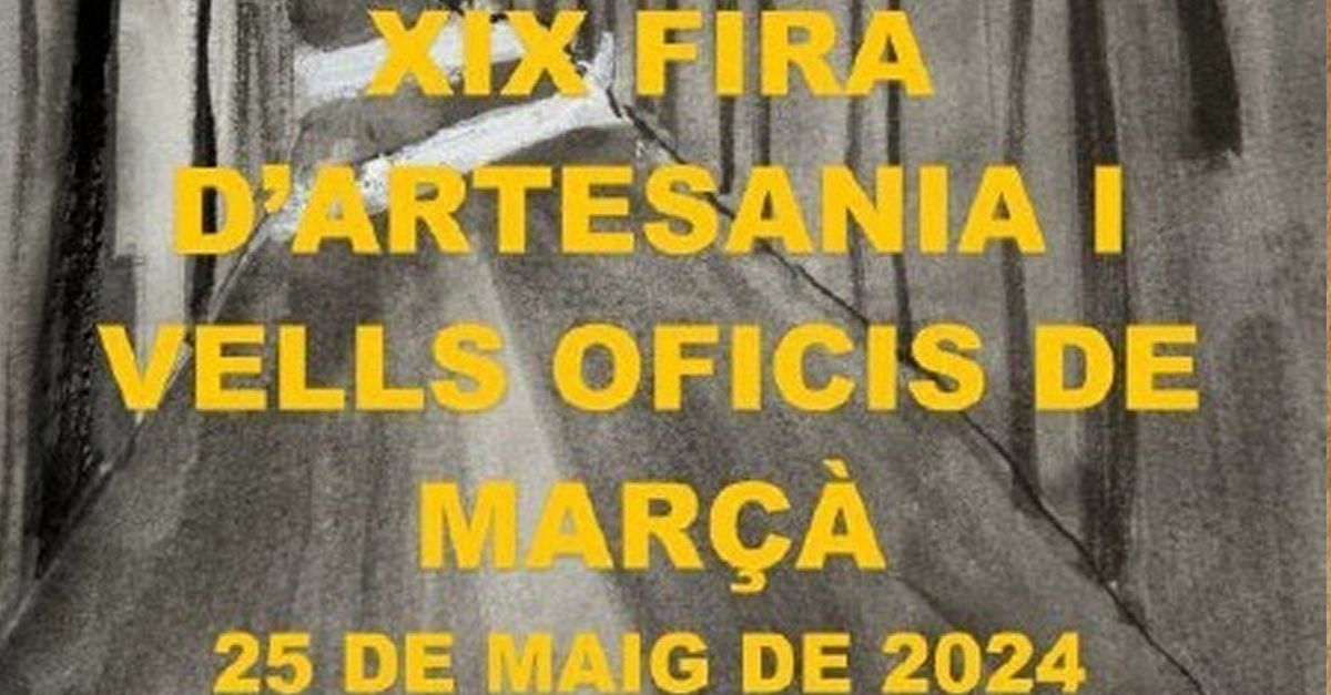 XIX Fira dArtesania i Vells Oficis de Mar