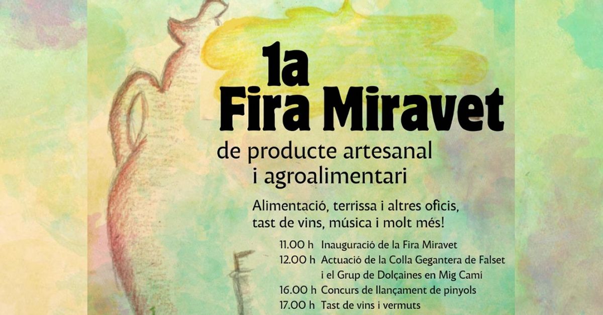 1a Fira Miravet de producto artesanal y agroalimentario