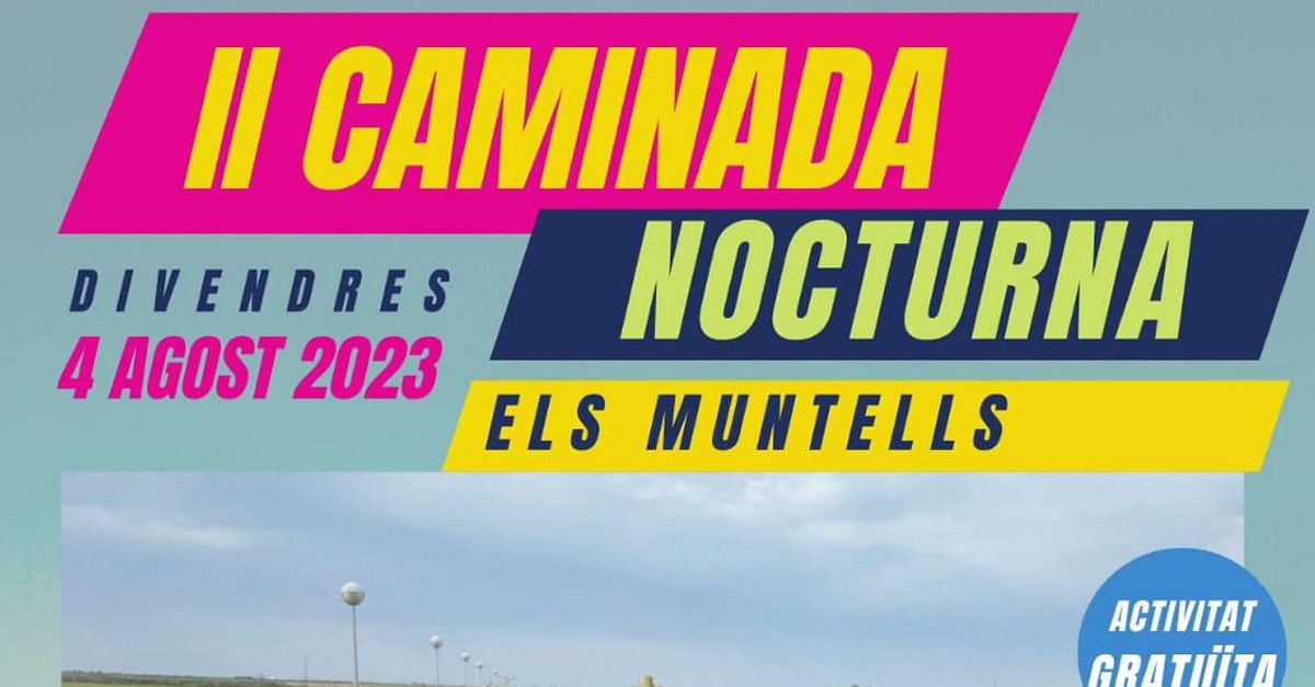 II Caminata nocturna Els Muntells