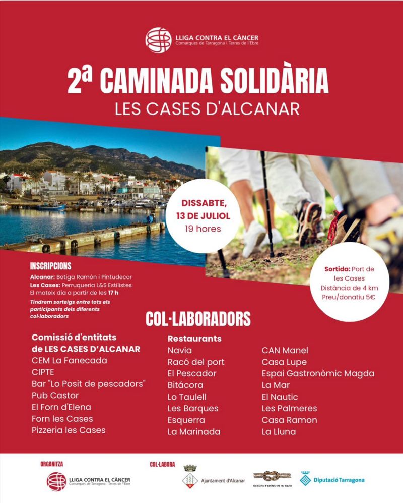 2a Caminada solidria les Cases dAlcanar