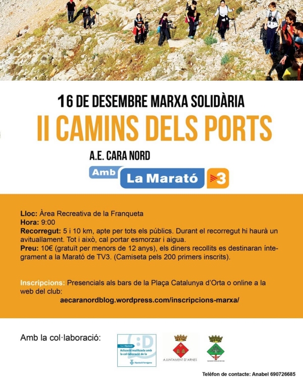 2a Camins dels Ports. Marxa solidria