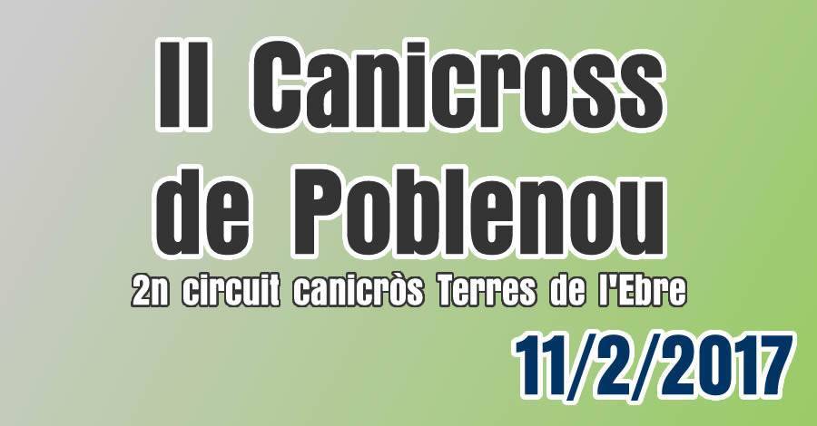 II Canicross de Poblenou