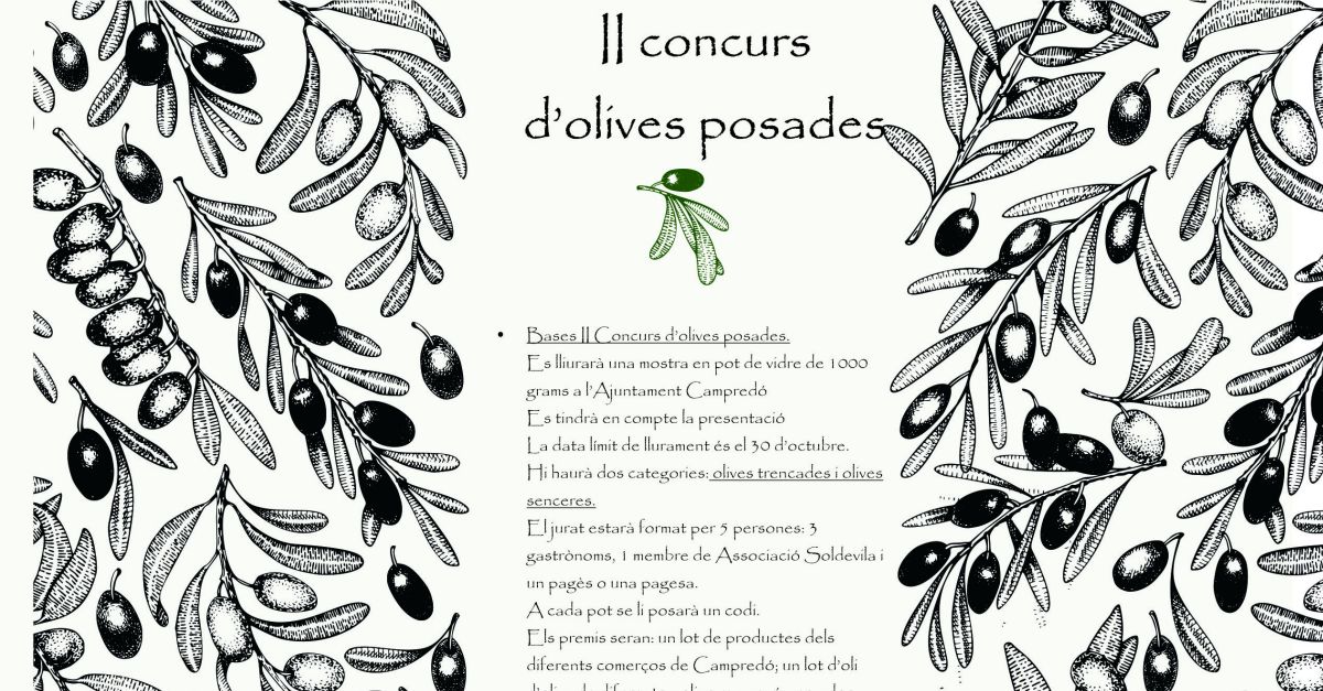 II Concurs dolives posades a Campred