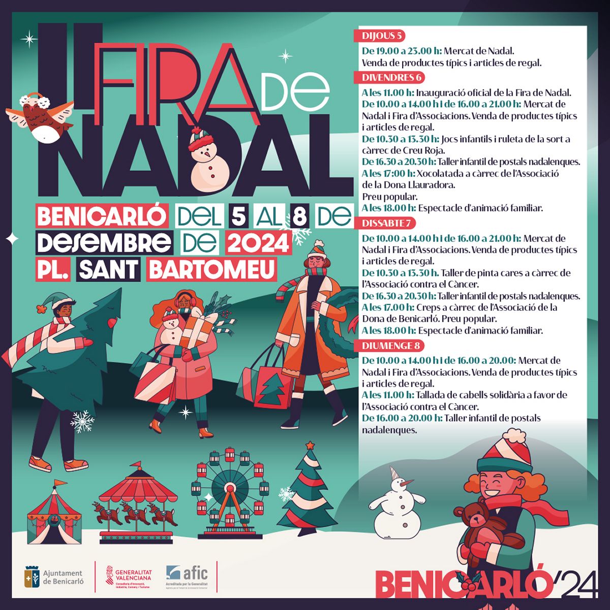 Benicarl presenta una Fira de Nadal ms mplia i amb activitats per a tota la famlia | EbreActiu.cat, revista digital d’oci actiu | Terres de l’Ebre ...