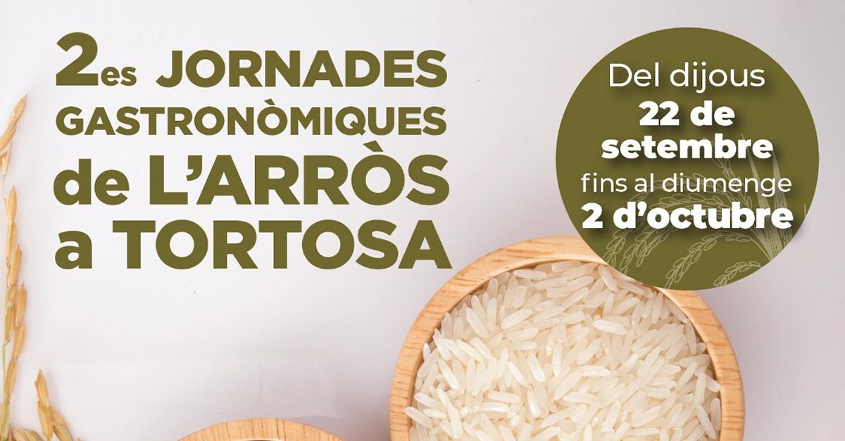 2es Jornadas Gastronmicas del Arroz en Tortosa