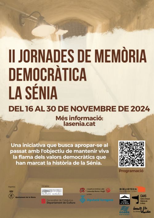 La Snia inaugura les II Jornades de Memria Democrtica amb una programaci que aprofundeix en el conflicte, la memria i els drets humans | EbreActiu.cat, revista digital d’oci actiu | Terres de l’Ebre ...