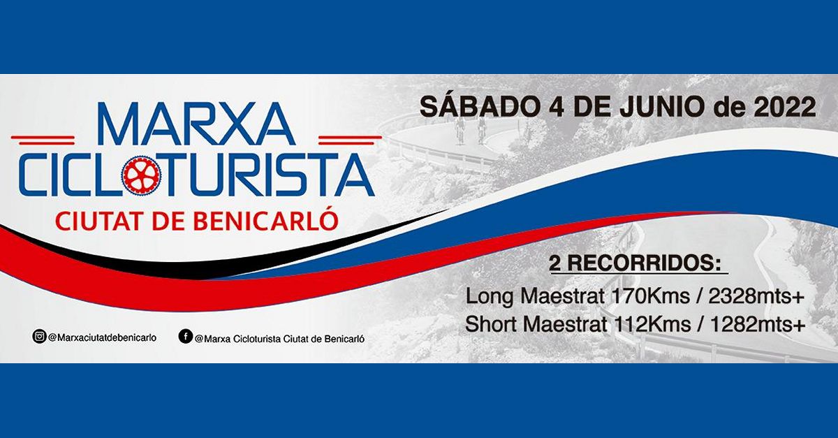 II Marxa Cicloturista Ciutat de Benicarl 2022