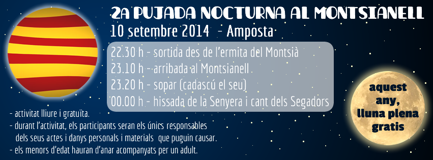 2a pujada nocturna al Montsianell