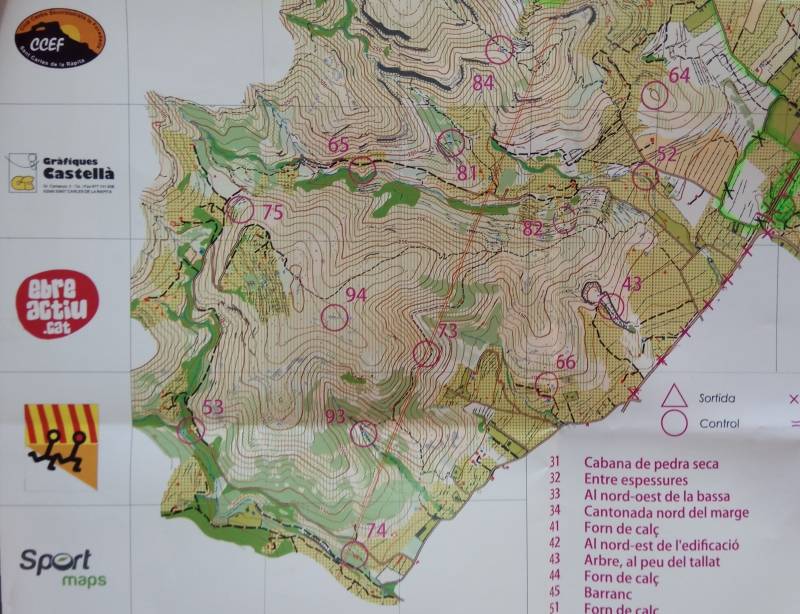 xit de participaci a la 2a Rogaine Serra de Montsi de La Rpita | EbreActiu.cat, revista digital d’oci actiu | Terres de l’Ebre ...