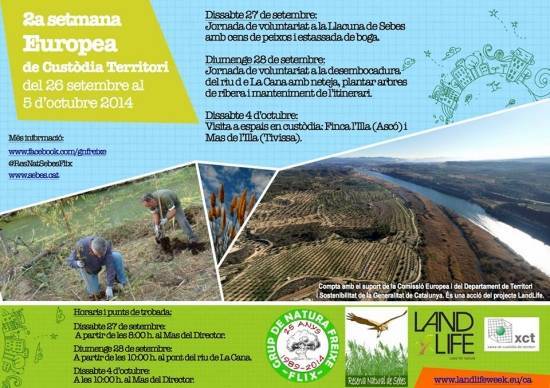 Visita a espai en custdia: Finca l’Illa (Asc) i Mas de l’Illa (Tivissa)