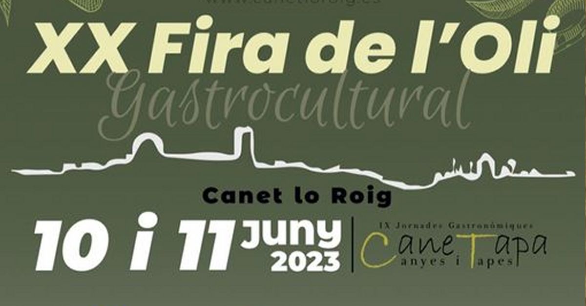 XX Fira de lOli de Canet lo Roig