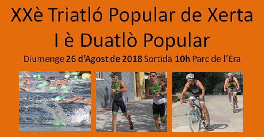 20 Triatln popular y 1r Duatln popular de Xerta