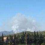 L’incendi de Tivenys queda estabilitzat amb 107 hectrees cremades